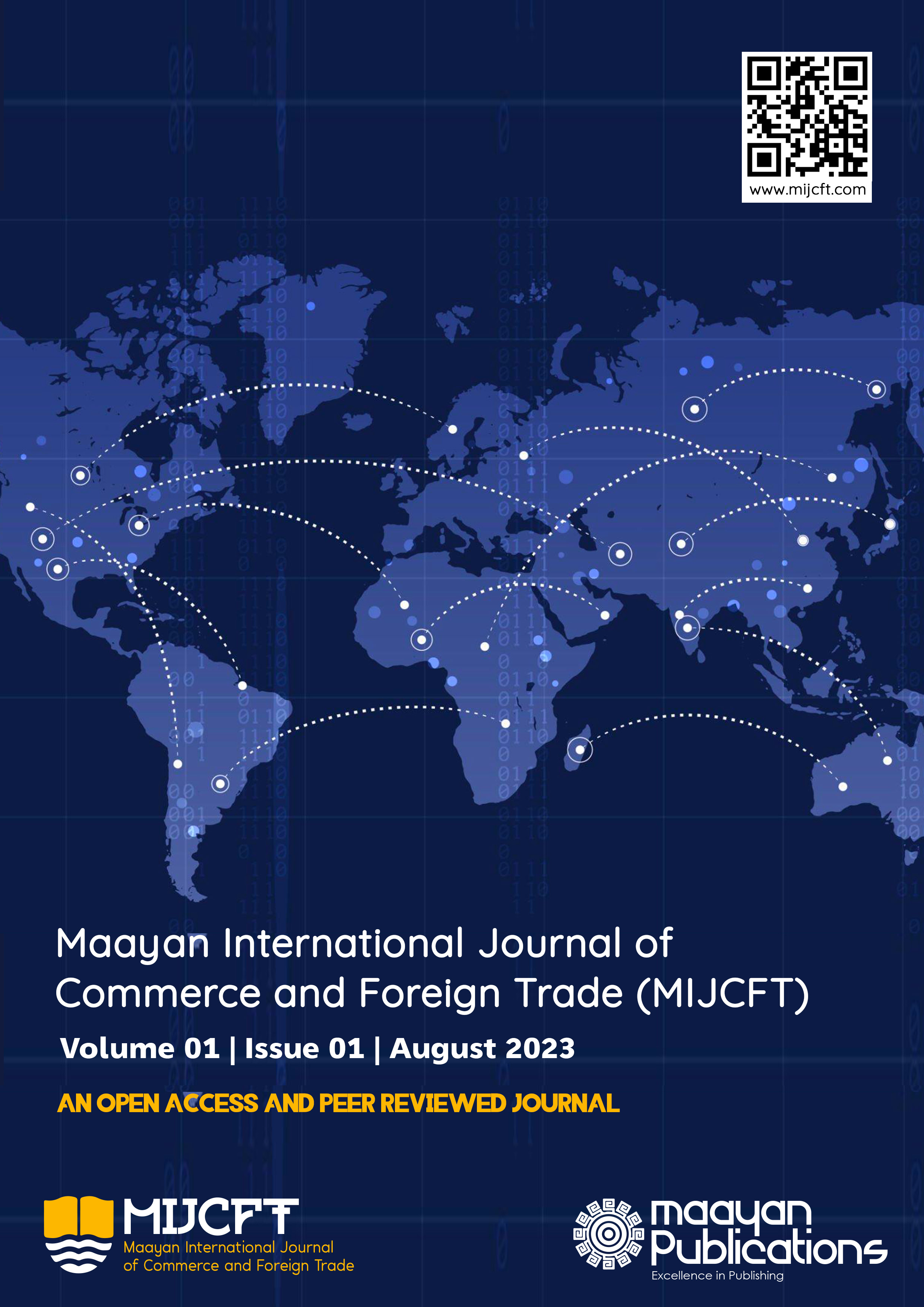Maayan International Journal of Commerce and Foreign Trade (MIJCFT) | Volume 01 Issue 01 (August 2023)