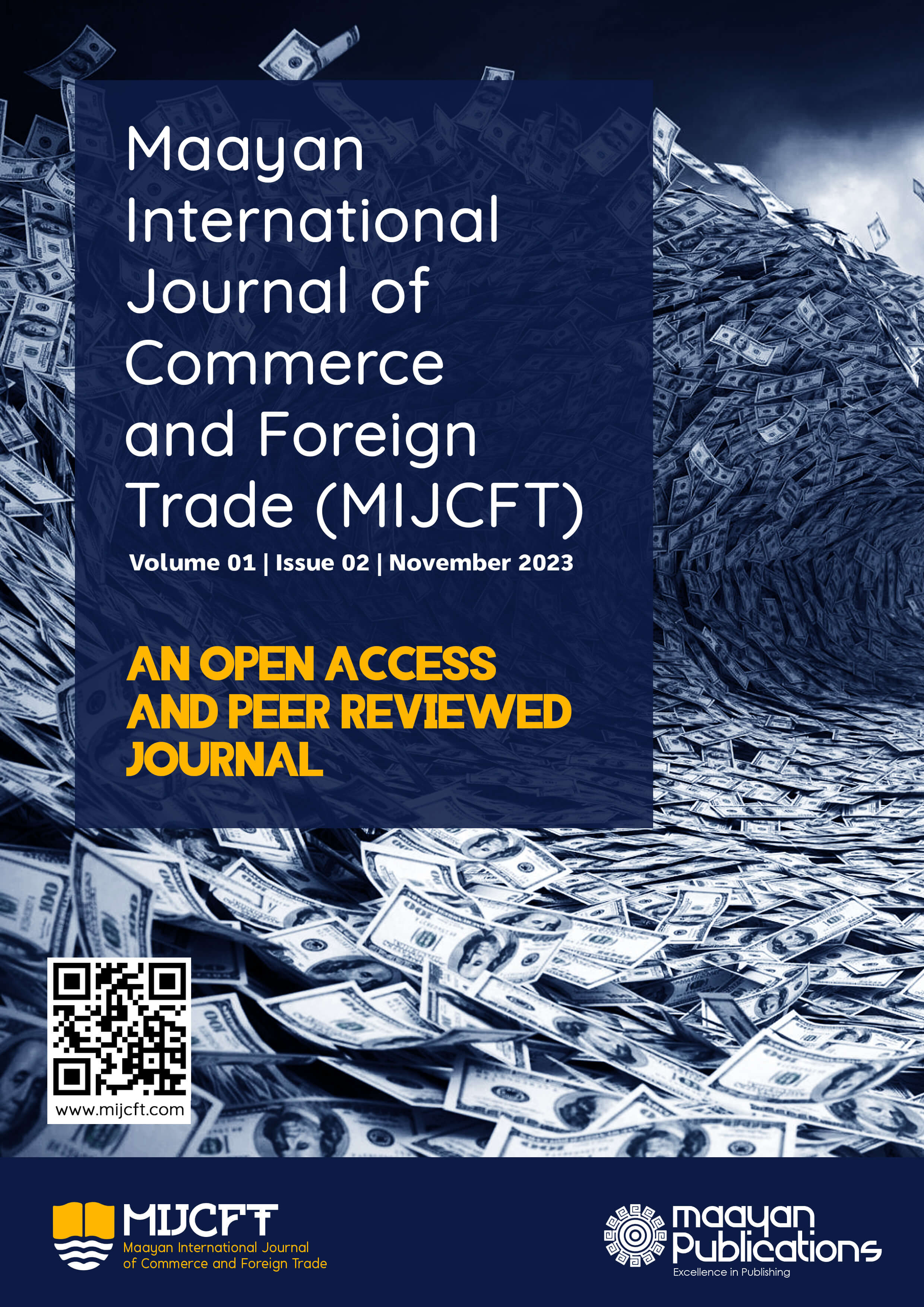Maayan International Journal of Commerce and Foreign Trade (MIJCFT) | Volume 01 Issue 02 (November 2023)